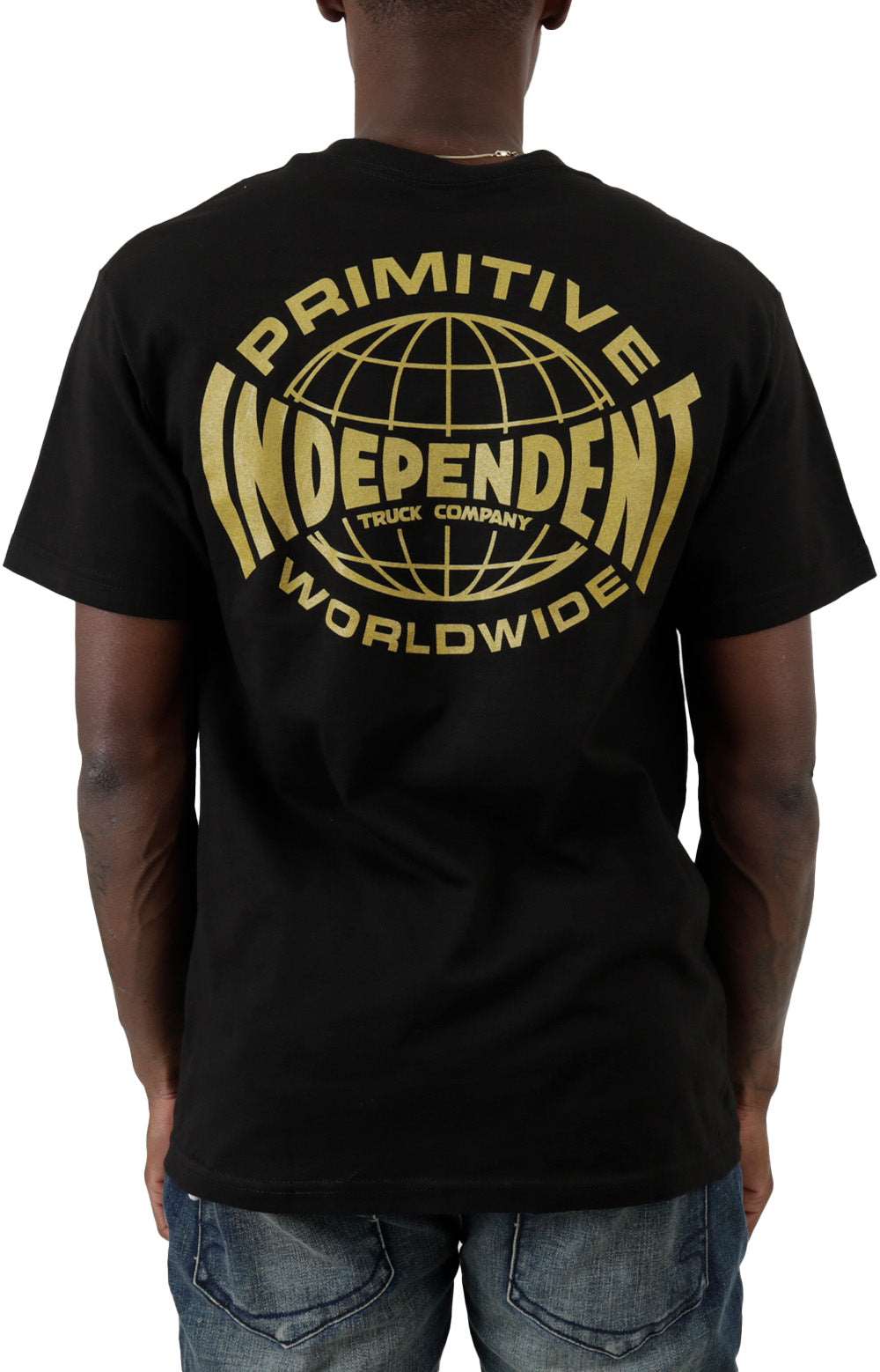 Primitive x Independent Global Tee - Black